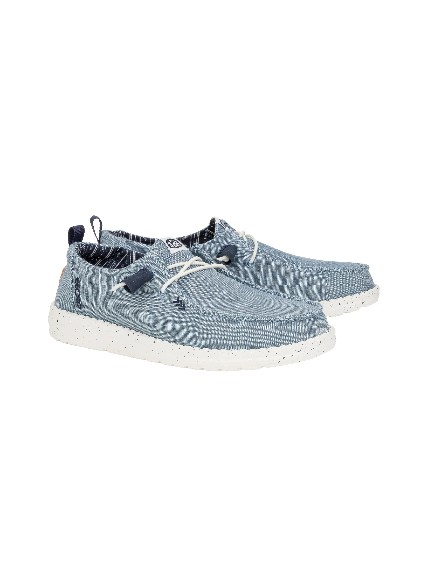 HEYDUDE WENDY CHAMBRAY  LIGHT BLUE
