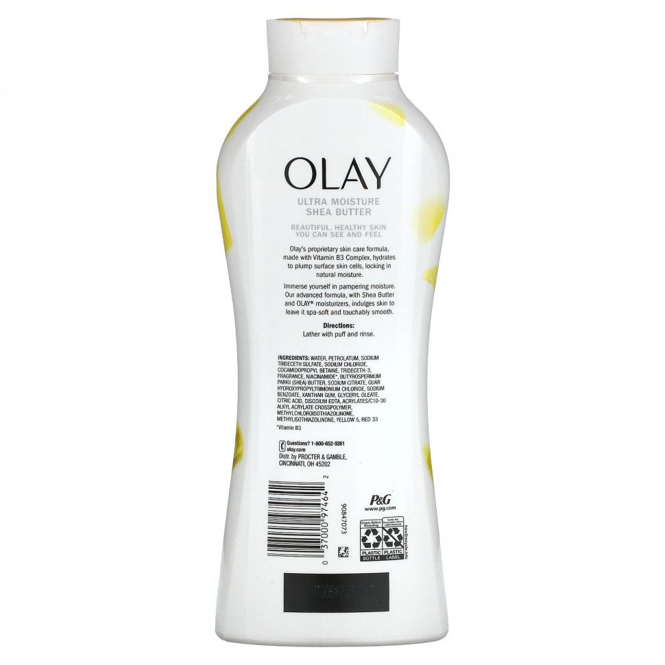 Olay, Увлажняющий гель для душа с маслом ши, 650 мл (22 жидк. Унции)