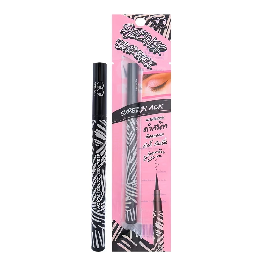 Mongrang Eyeliner Super Black 0.5g. Black - Black