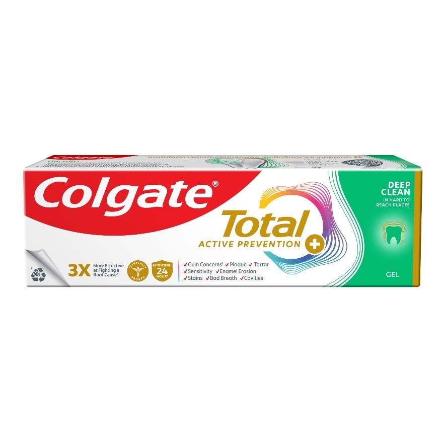 Colgate Toothpaste Total Deep Clean Gel 80 G. - Green