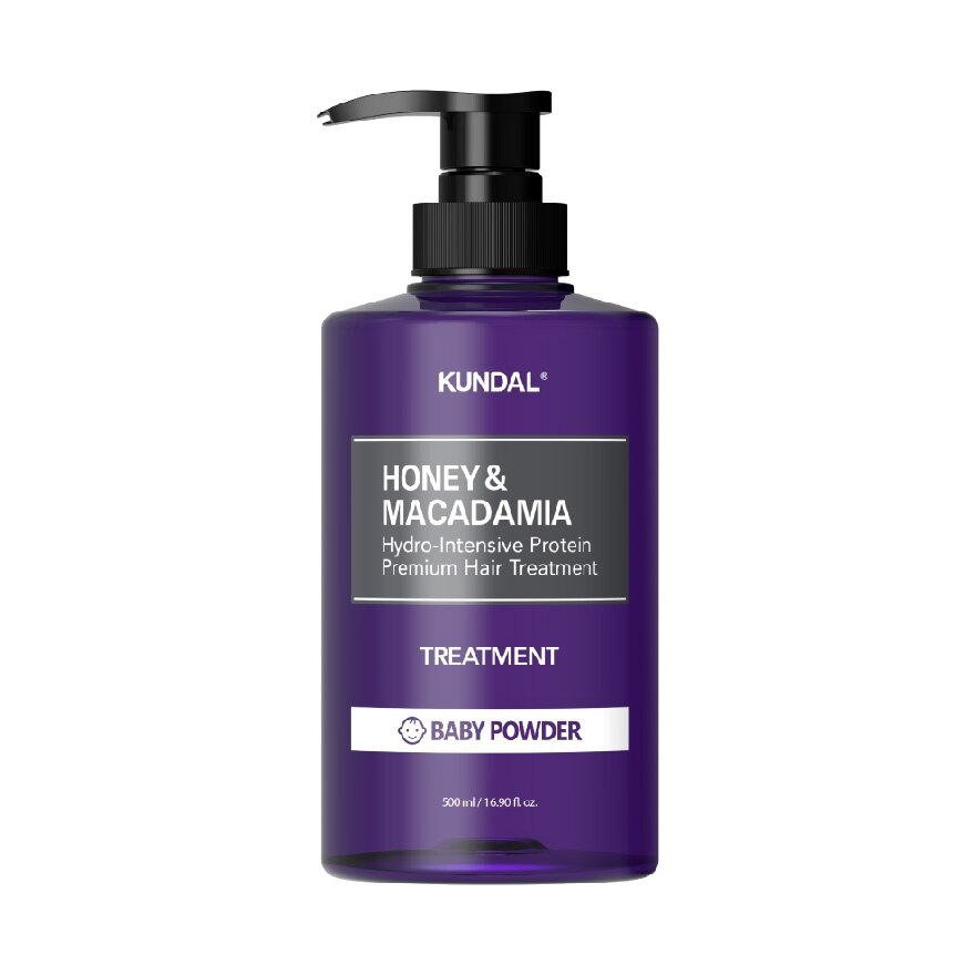 Kundal Treatment Honey  Macadamia Baby Powder 500 Ml. - Purple