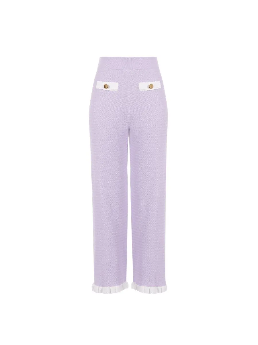 ASV (SS24) Valerie Knitted Women Pants Lavender