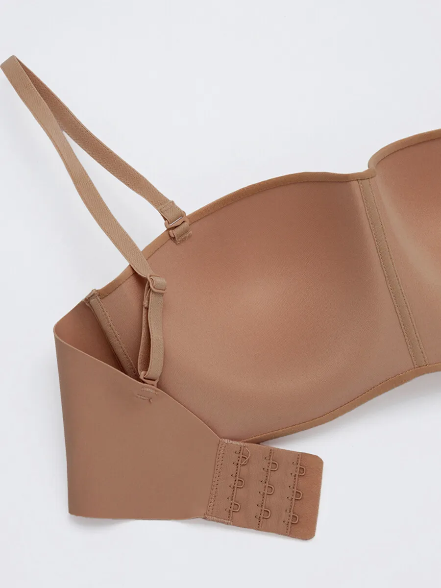 SABINA [ Pack 6 Piece ] Bra Seamless Fit Pretty Perfect Collection - Tan