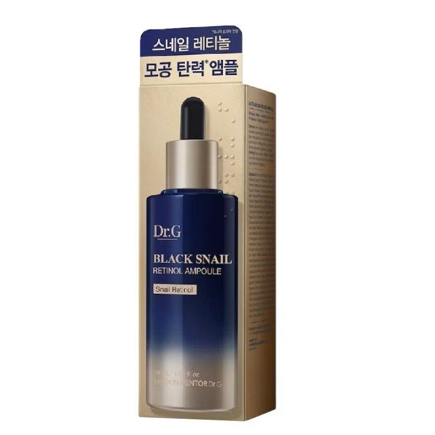Dr.G Black Snail Retinol Ampoule 50 ml. Anti Aging for Sensitive Skin