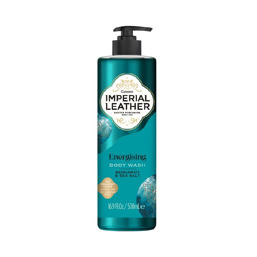 Imperial Leather Body Wash Energising Bergamot  Sea Salt 500 Ml.