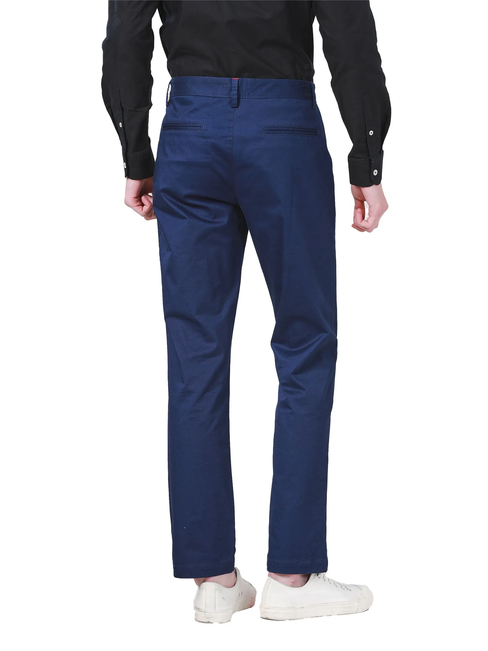 JOHN HENRY Men's Pants (Slim Fit) ESSENTIALS Navy