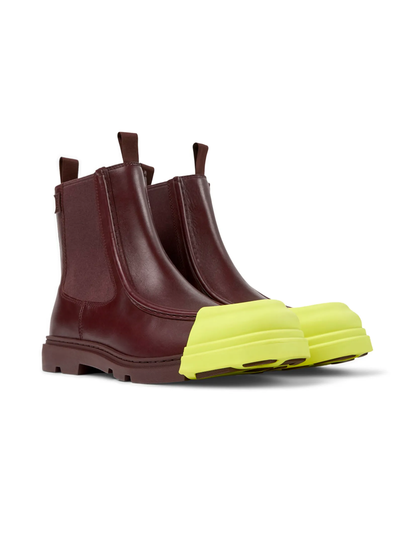 CAMPER Men Boots Shoes Junction Burgundy