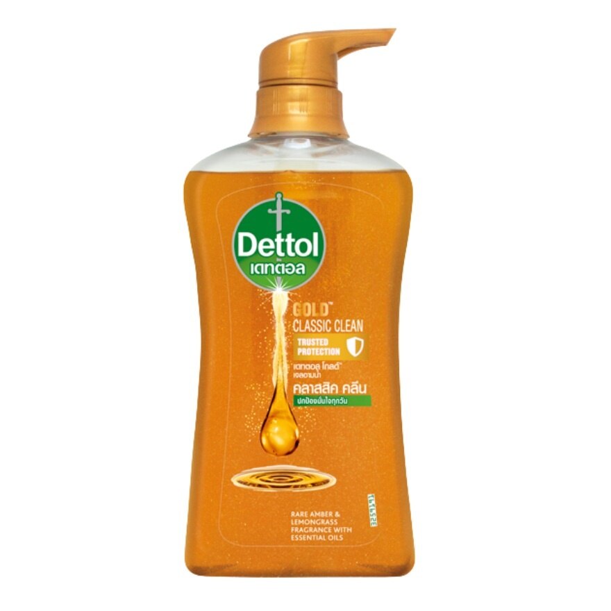 Dettol Shower Gel Gold Classic Clean 480 G.