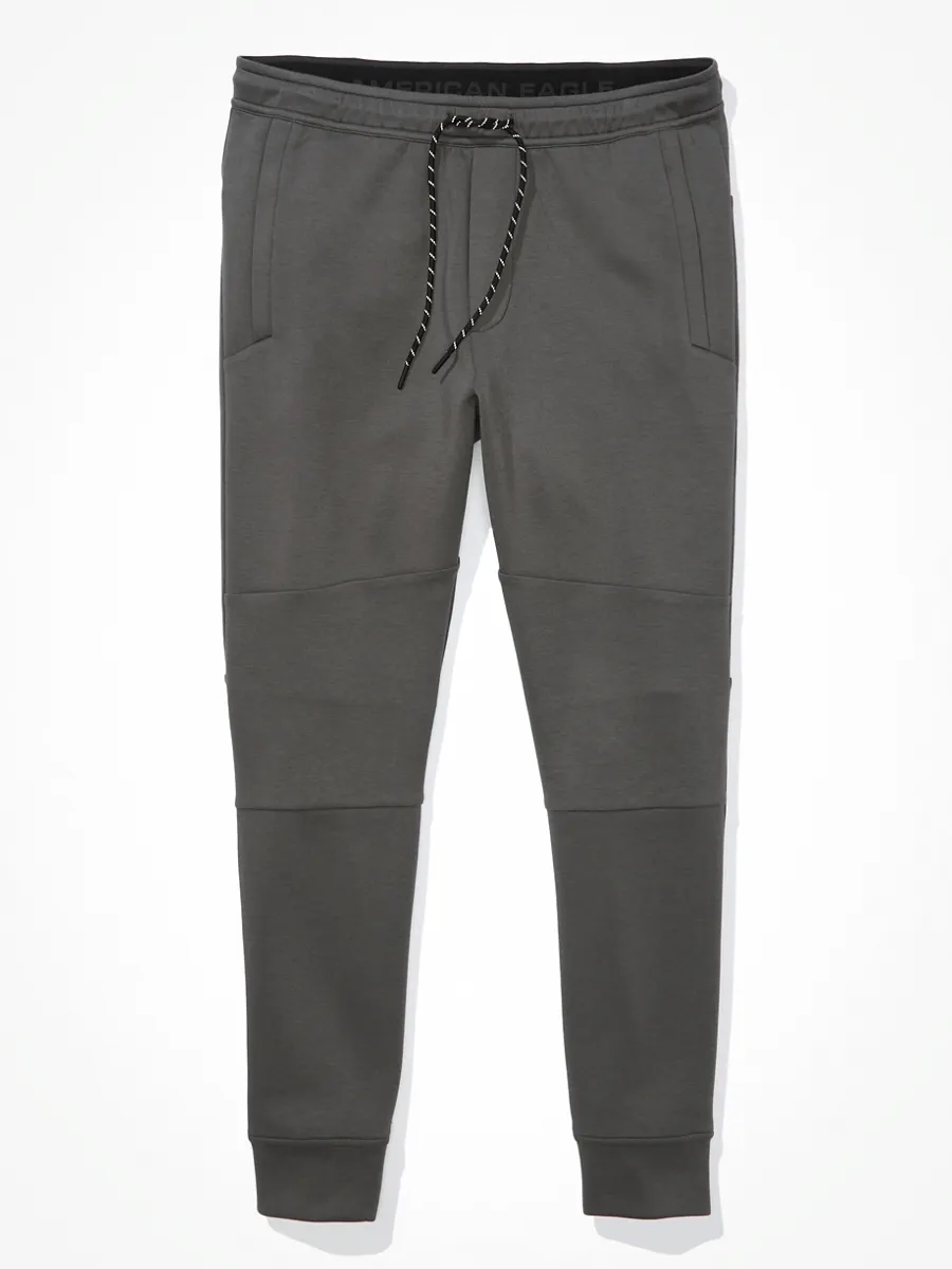 AMERICAN EAGLE MEN 4781 MANCHEGO ACTIVE JOGGER SOLID 040 STONE GRAY