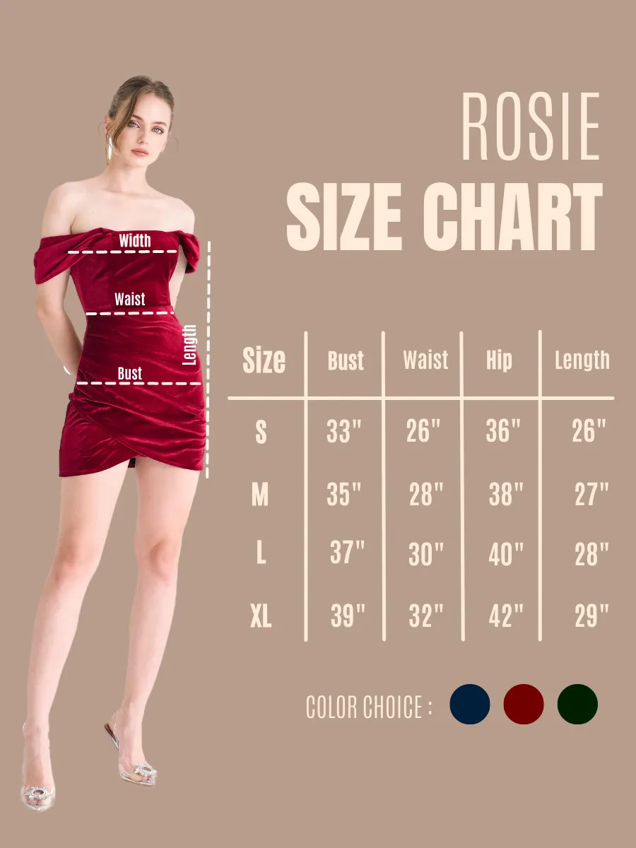 ROSE THE LABEL Navy-Rosie dress