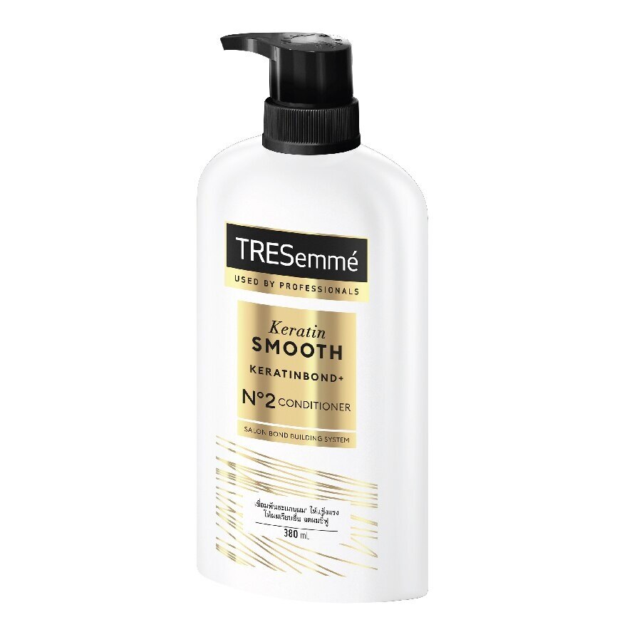 TRESemme Conditioner Keratin Smooth 380 Ml. ครีมนวดผม แข็งแรง เรียบลื่น ลดผมชี้ฟู