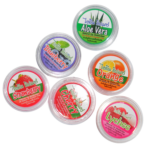 Тайский увлажняющий бальзам для губ 10 гр 7 вкусов
