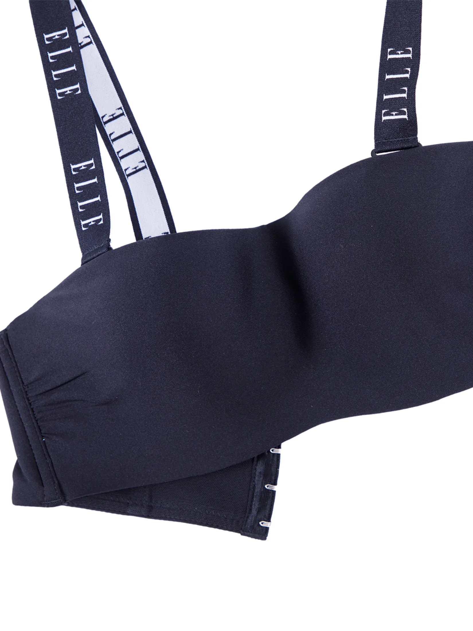 ELLE LINGERIE Women Moulded Bra smooth strapless LB8598 - Black