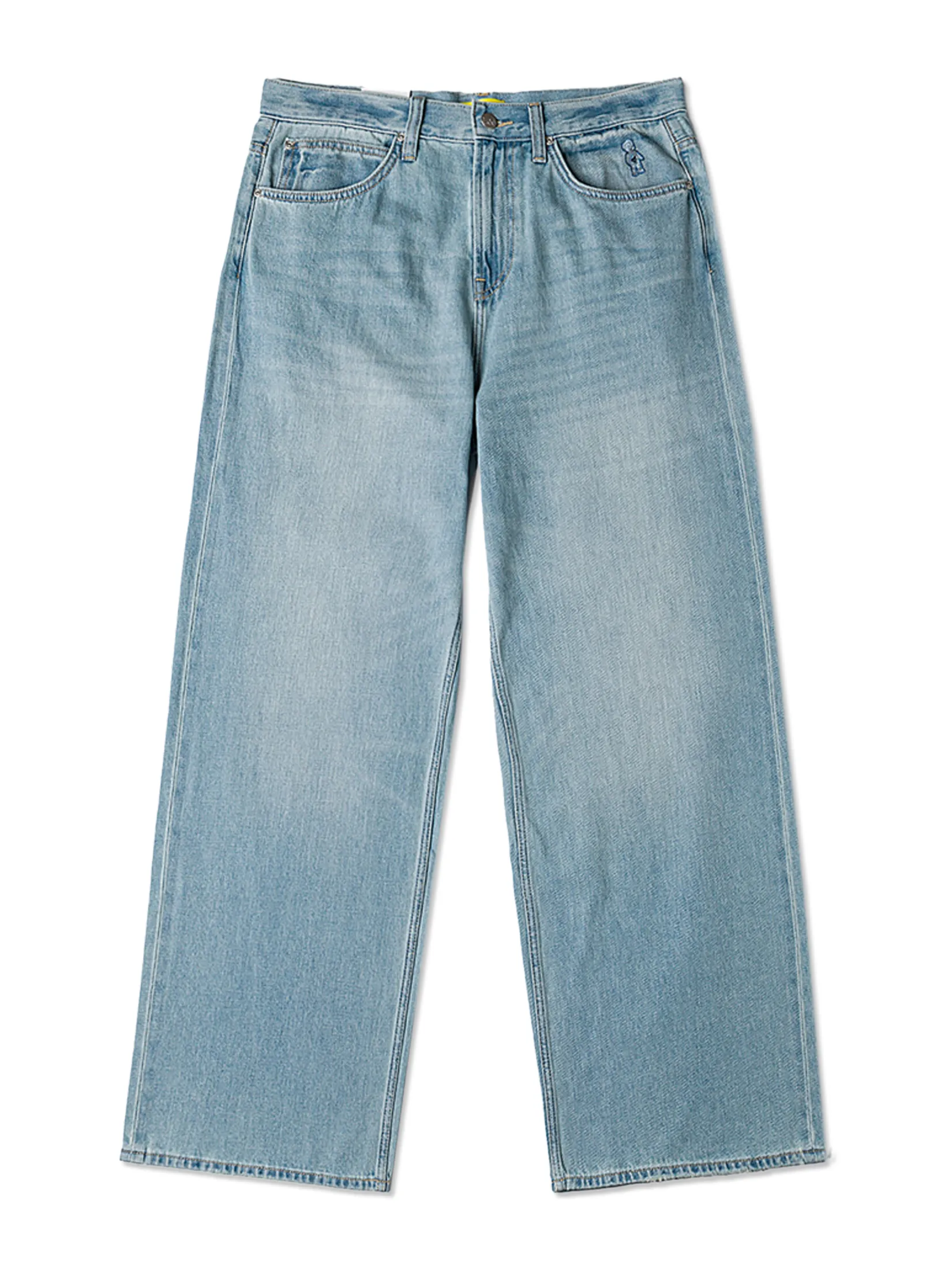 LEE Men s Jeans Lee x Mighty Jaxx Collection Mid Comfort Fit Light Indigo