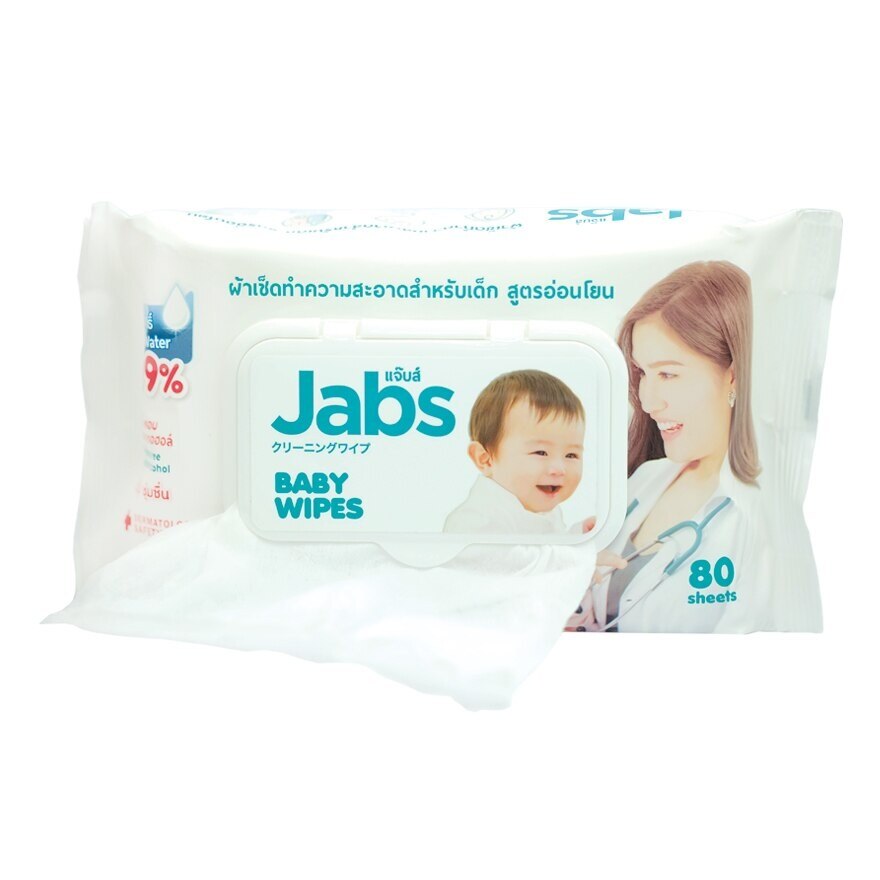 Jabs Baby Wipes 80 Sheets