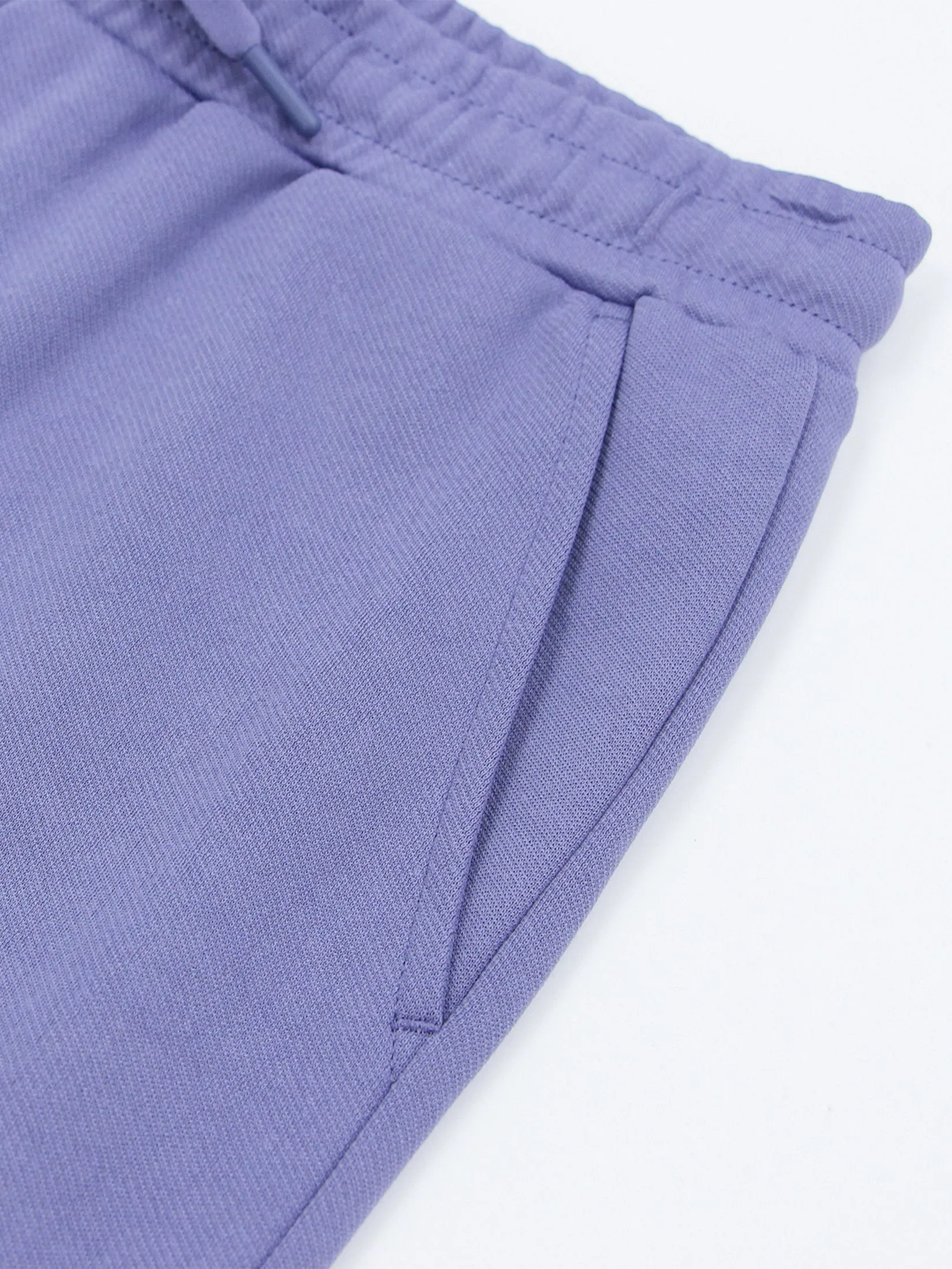 GIORDANO Women's Beau Monde Regular Knitted Shorts (Online Exclusive) Purple