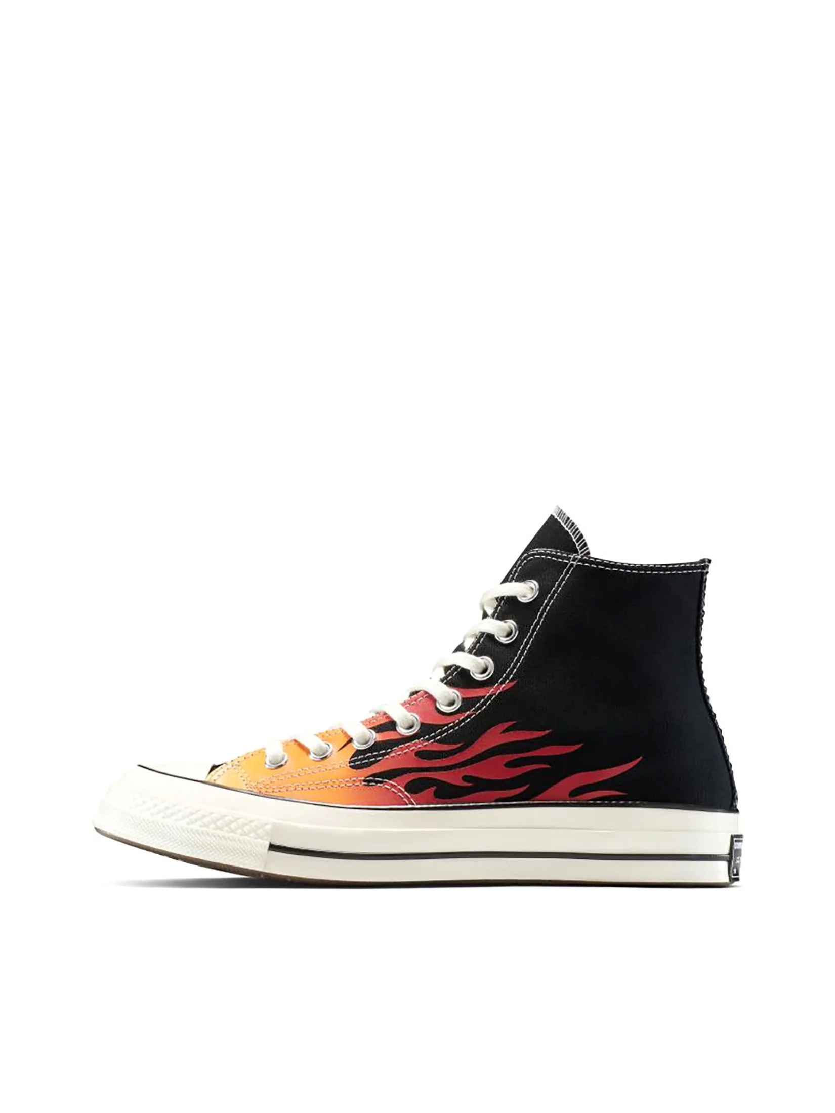 CONVERSE Men Sneakers Chuck 70 Archive G.I.D. Flames Hi Black