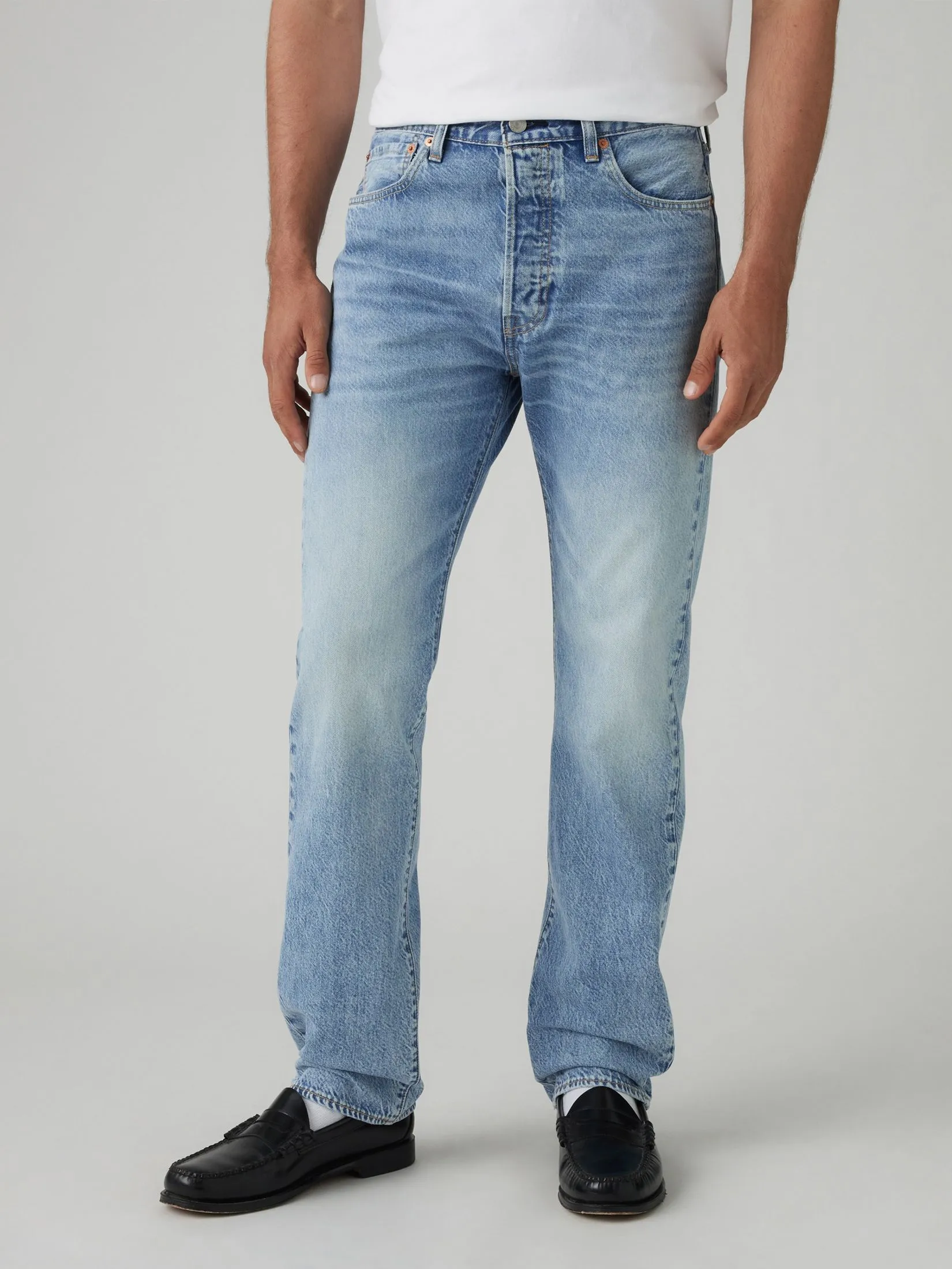 LEVI'S Men's 501® Original Lightweight Jeans  Medium Wash