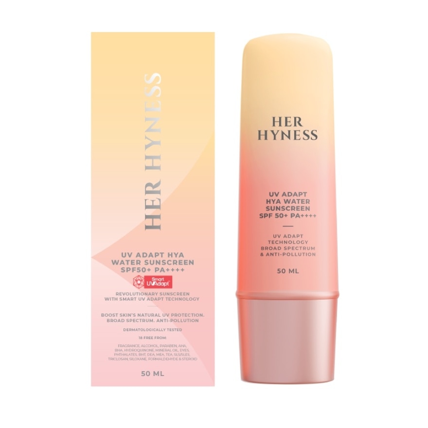 Her Hyness UV Adapt Hya Water Sunscreen 50+ PA++++ 50 ml.