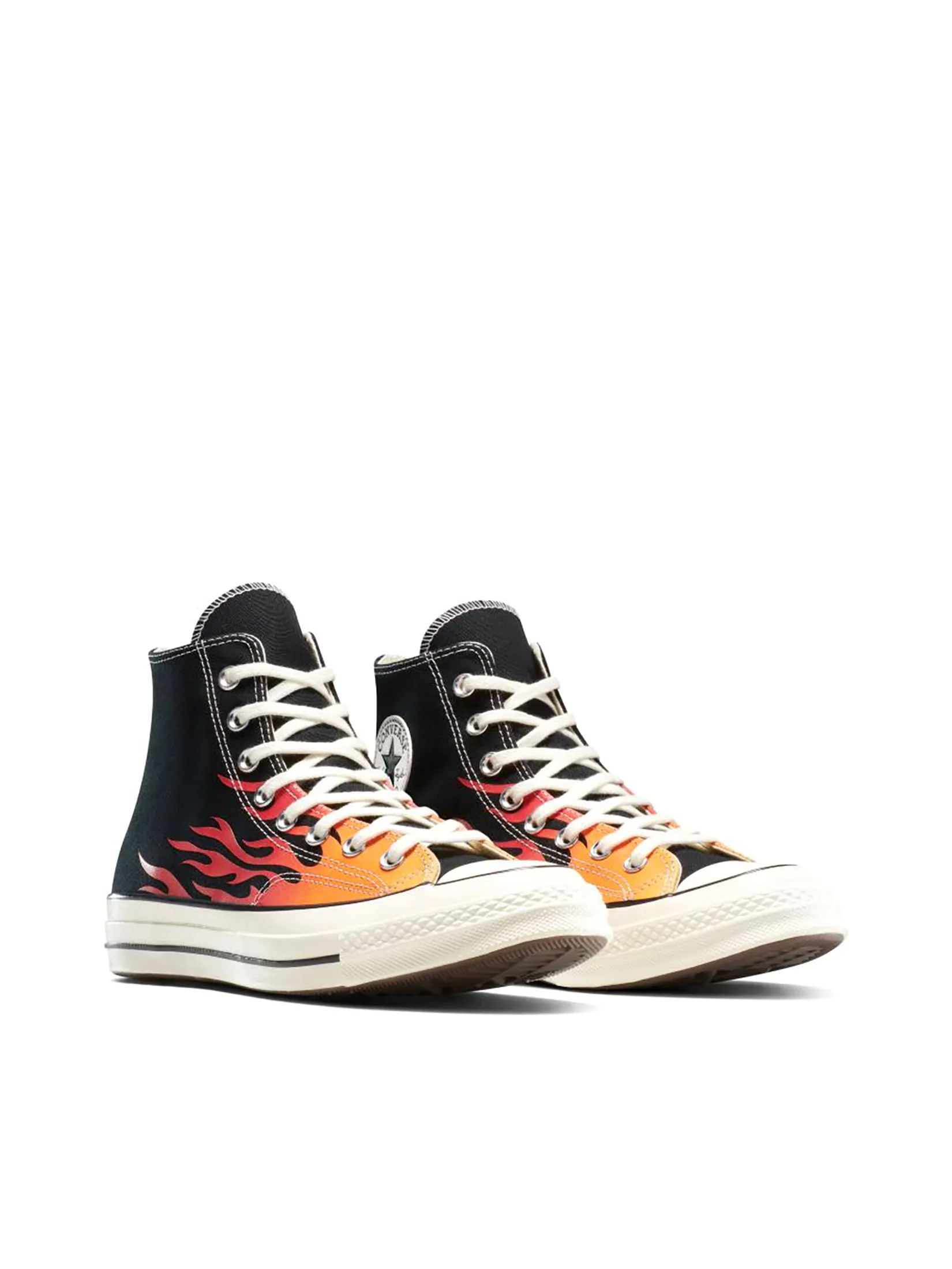 CONVERSE Men Sneakers Chuck 70 Archive G.I.D. Flames Hi Black