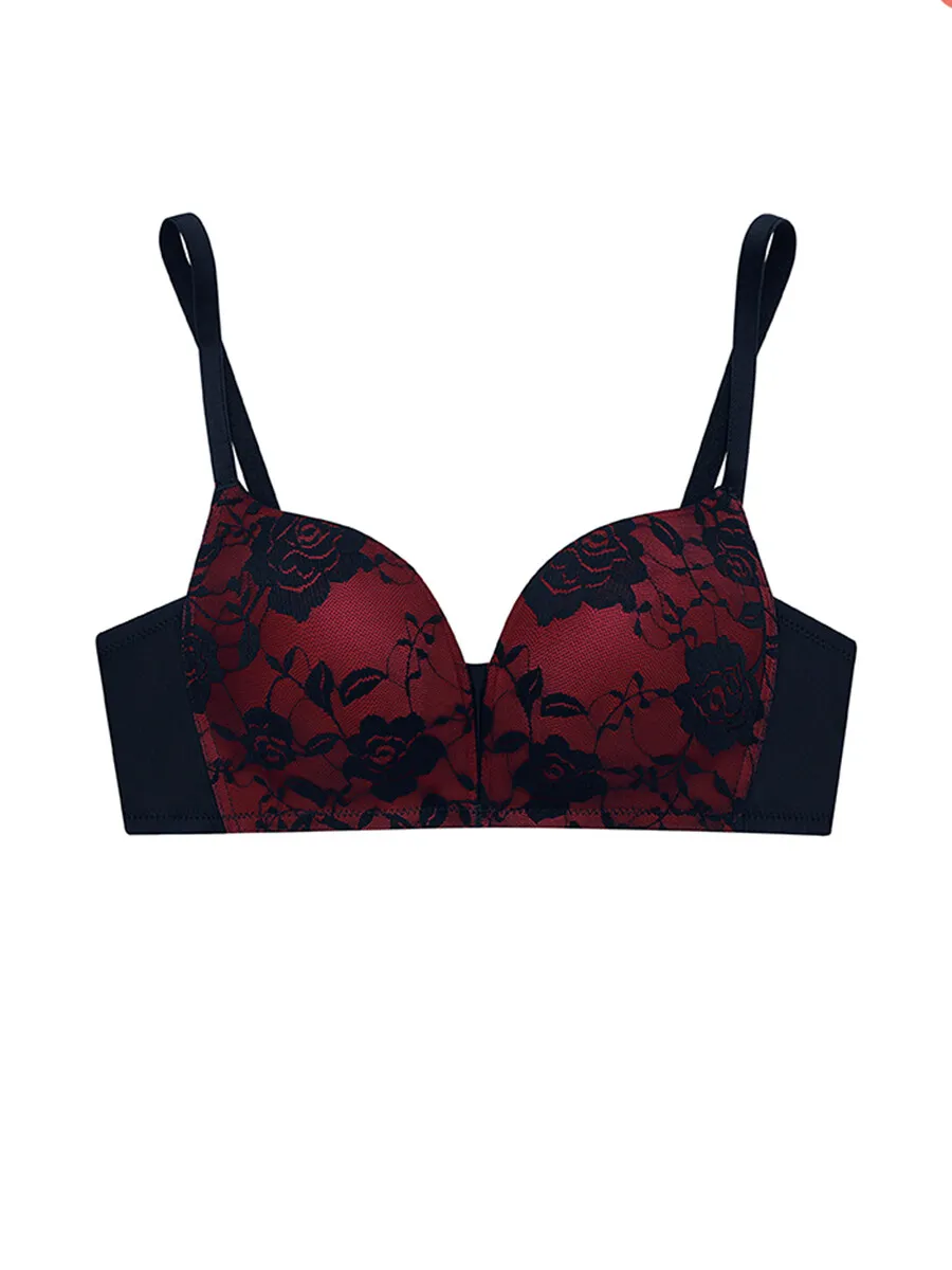 SABINA Modern V Woman Wireless Bra - Black