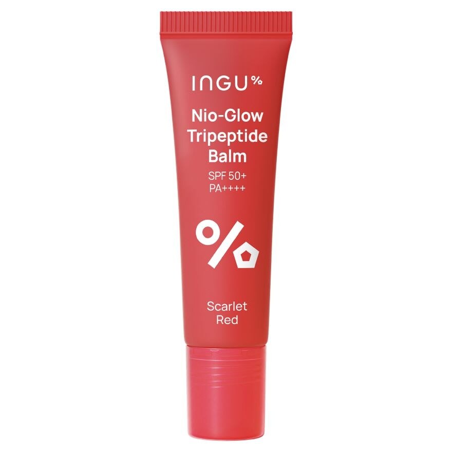 INGU Nio-Glow Tripeptide Balm SPF 50 PA++++ 10 ml. Scarlet Red