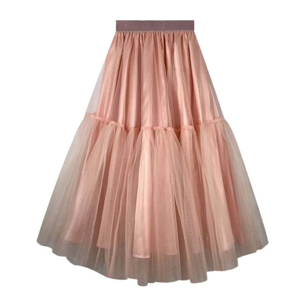 ICONIC SOFT PINK TULLE SKIRT