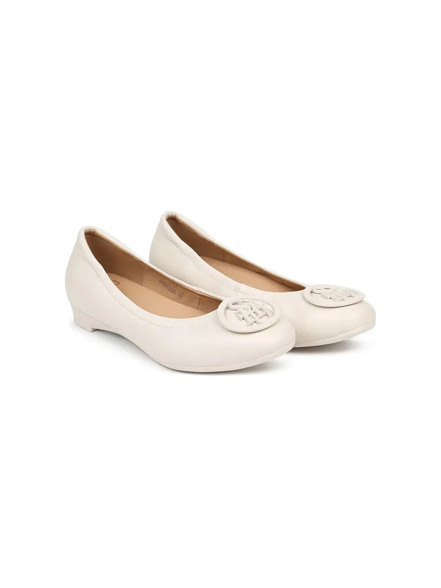 SHU WOMEN SOFY SOFA 0.5" SIGNET ONTONE - WHITE CHOC SWSO0229