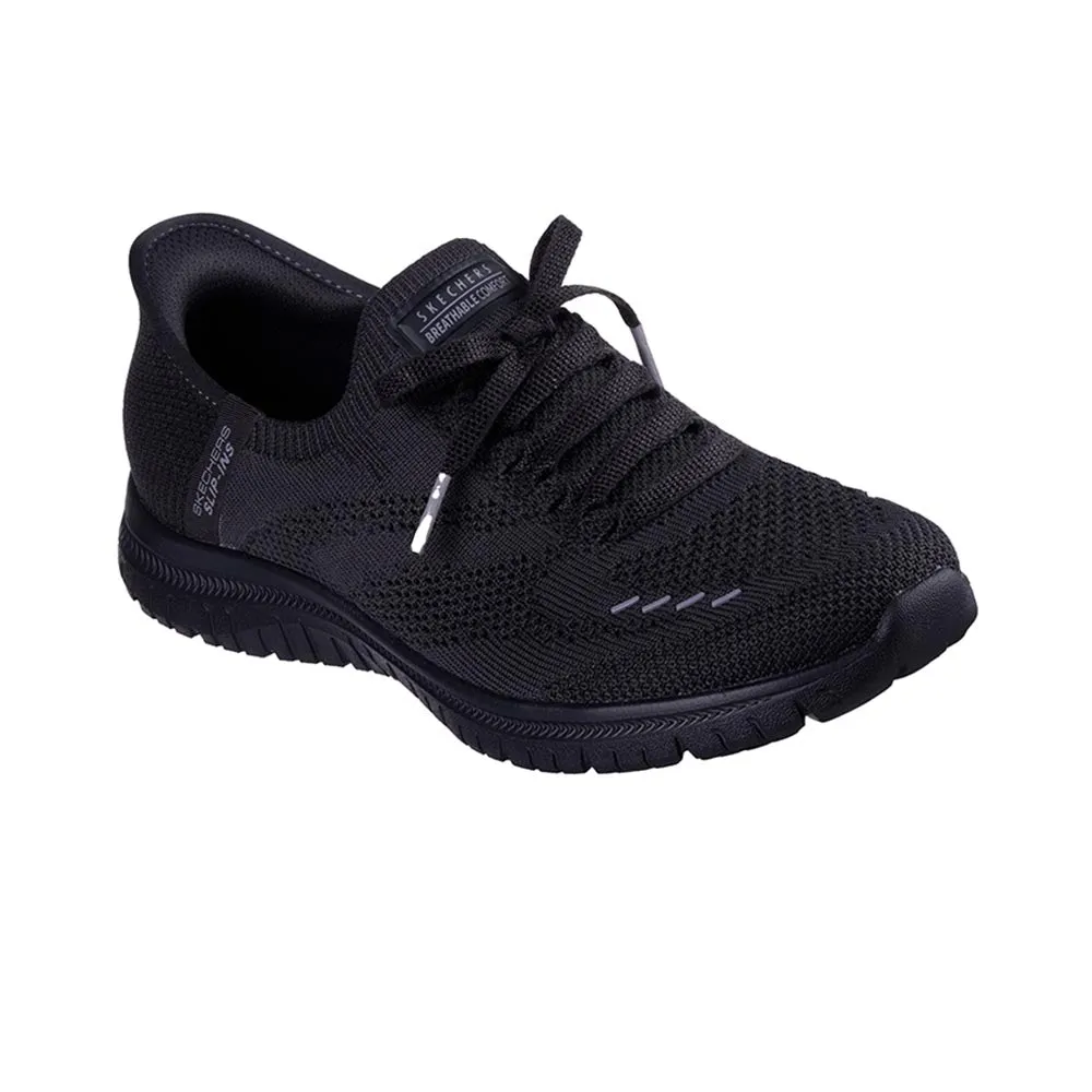 SKECHERS Slip-ins®: Virtue - Ideal Women Casual Shoes Black - SK108SH579EMTH