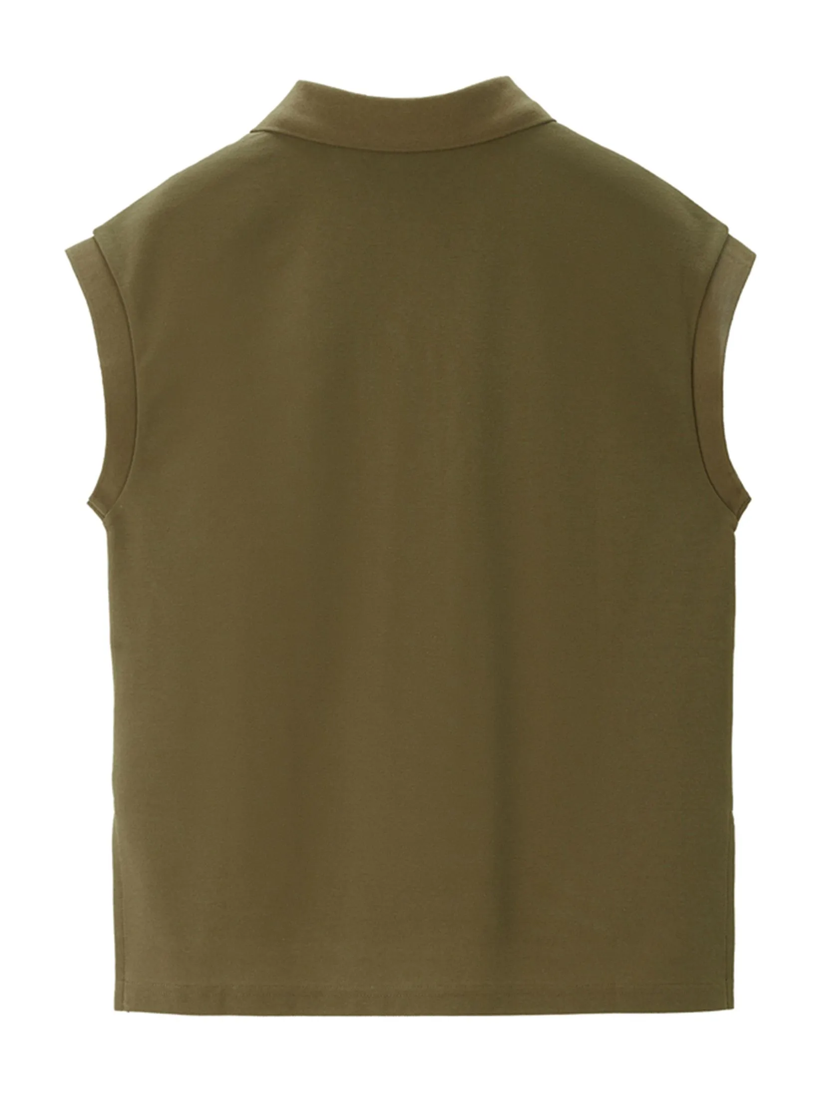 GIORDANO Women's Online Exclusive Cool-touch Polo Shirt Dark Green