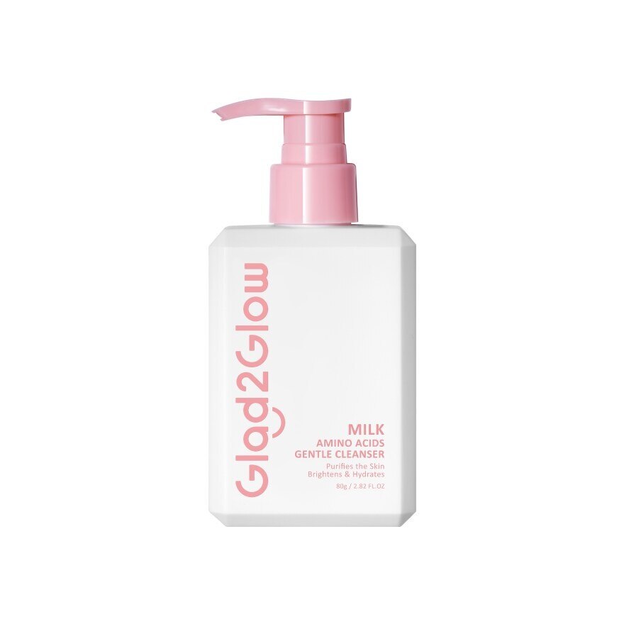 Glad2Glow Cleanser Milk Amino Acids Brightening 80 G.