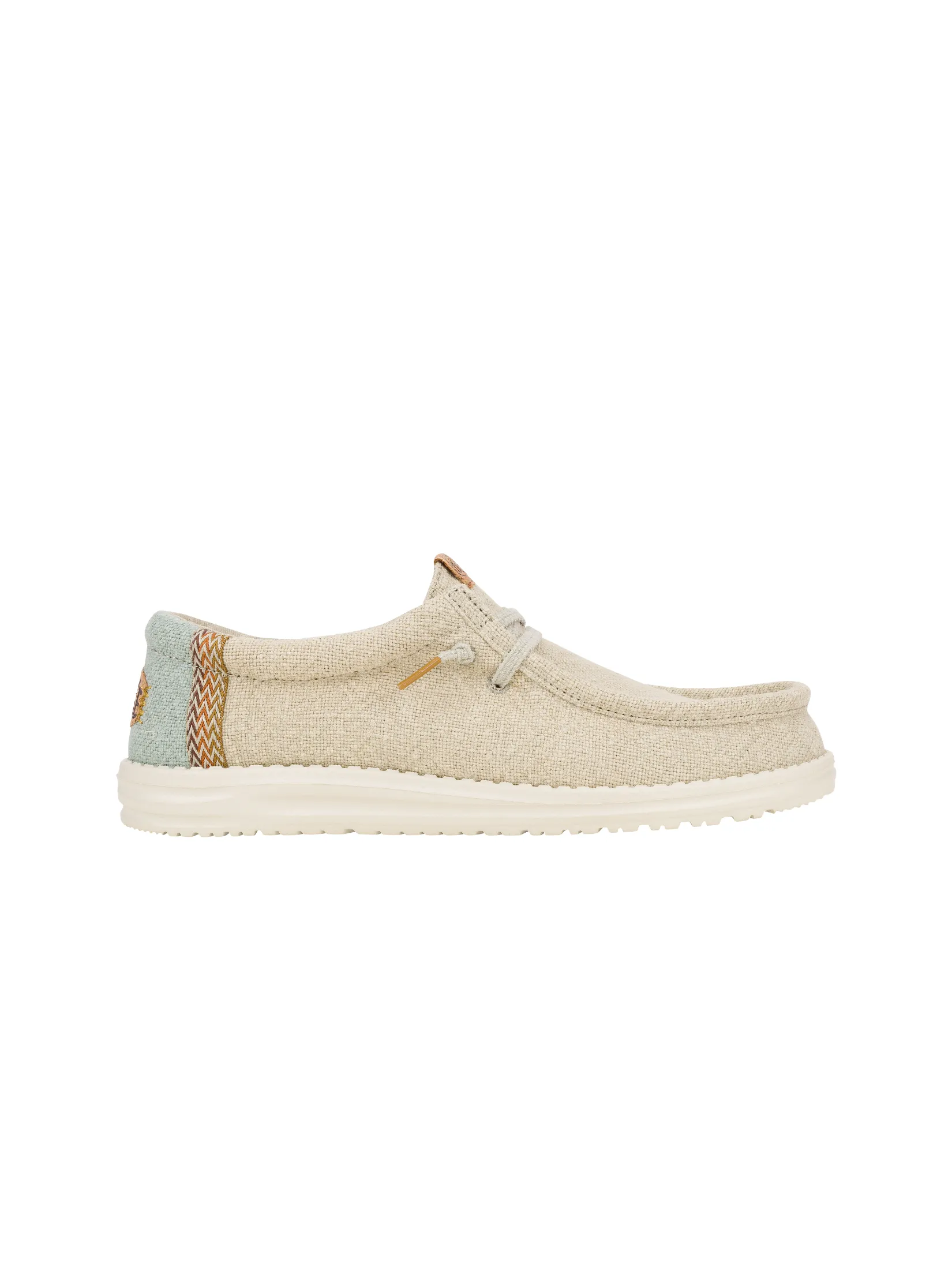 HEYDUDE WALLY JUTE - STONE GREY/ICEBERG GREEN