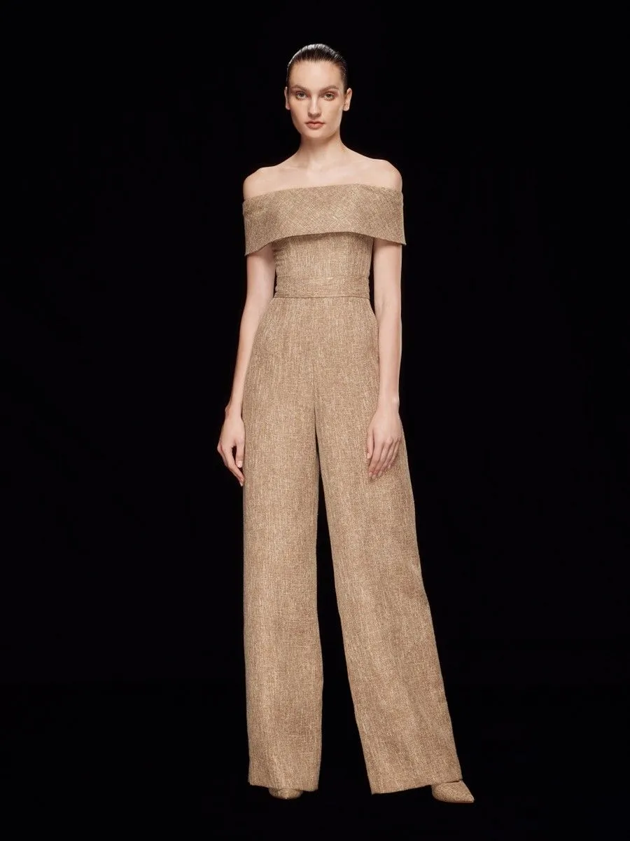 ASAVA ( SS24 )Iris Pleat Front Women Pants Beige