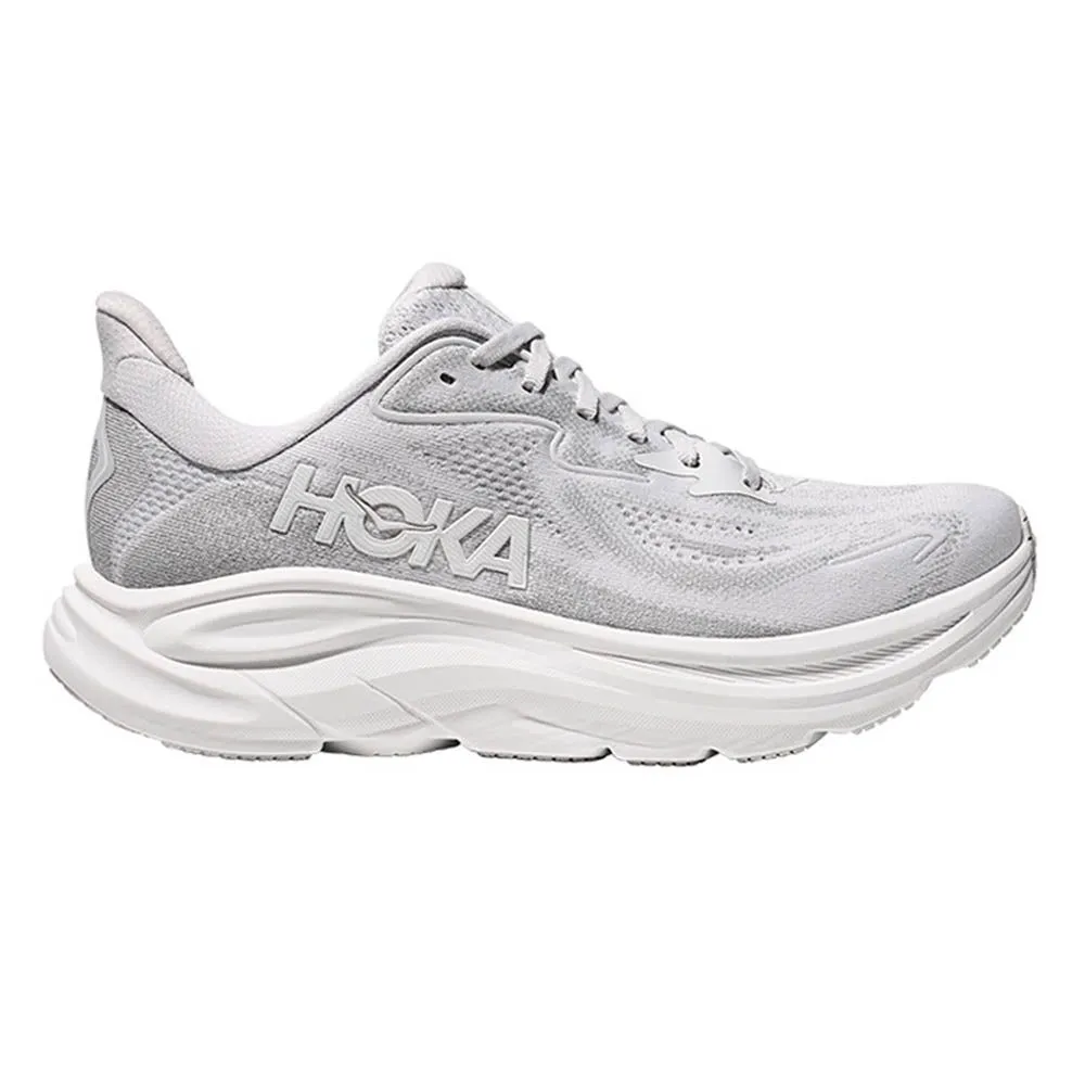 HOKA Women Running Shoes Clifton 10 Wide Grey - HO229SH384EETH