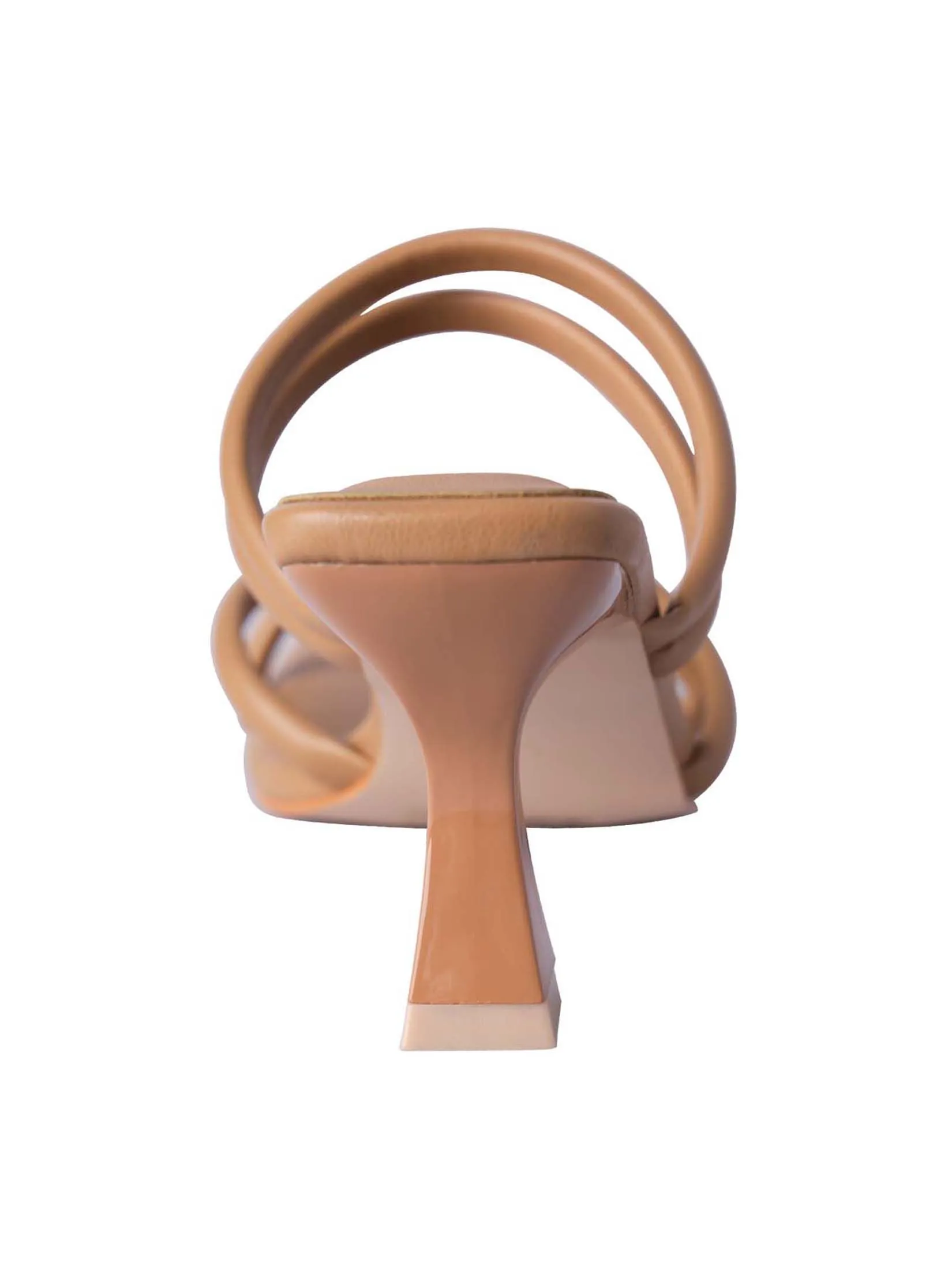 VILLAINS SF LANTANA Women's Comfort Heeled Sandals TAN