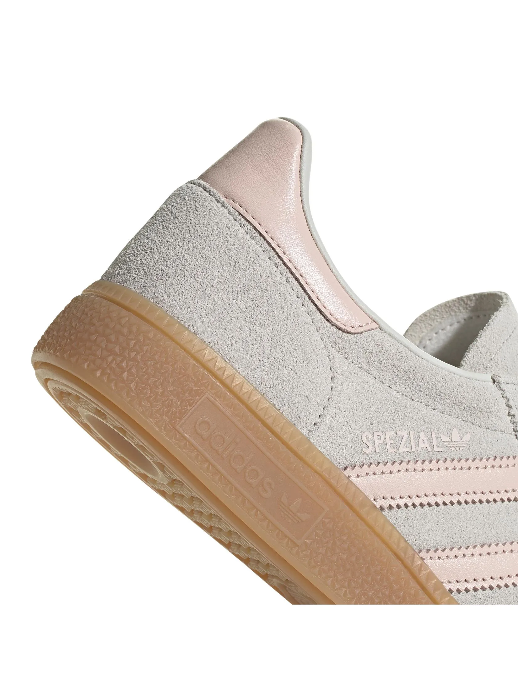 ADIDAS Women Sneakers Handball Spezial JR3629 Grey / Orbit Grey / Gum4 / Wonder Quartz