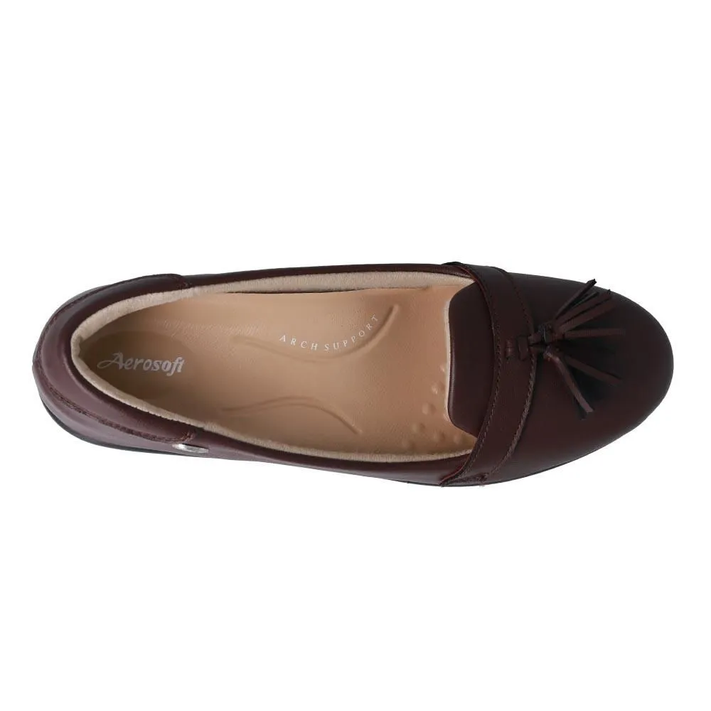 AEROSOFT Red Wine CW3132 Court Shoes