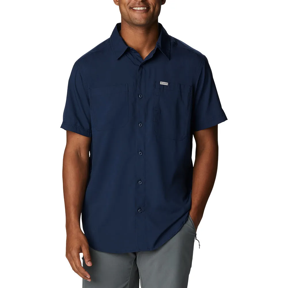 COLUMBIA Men Shirt Silver Ridge  Utility Lite Short Sleeve Blue - CO399AP229EKTH