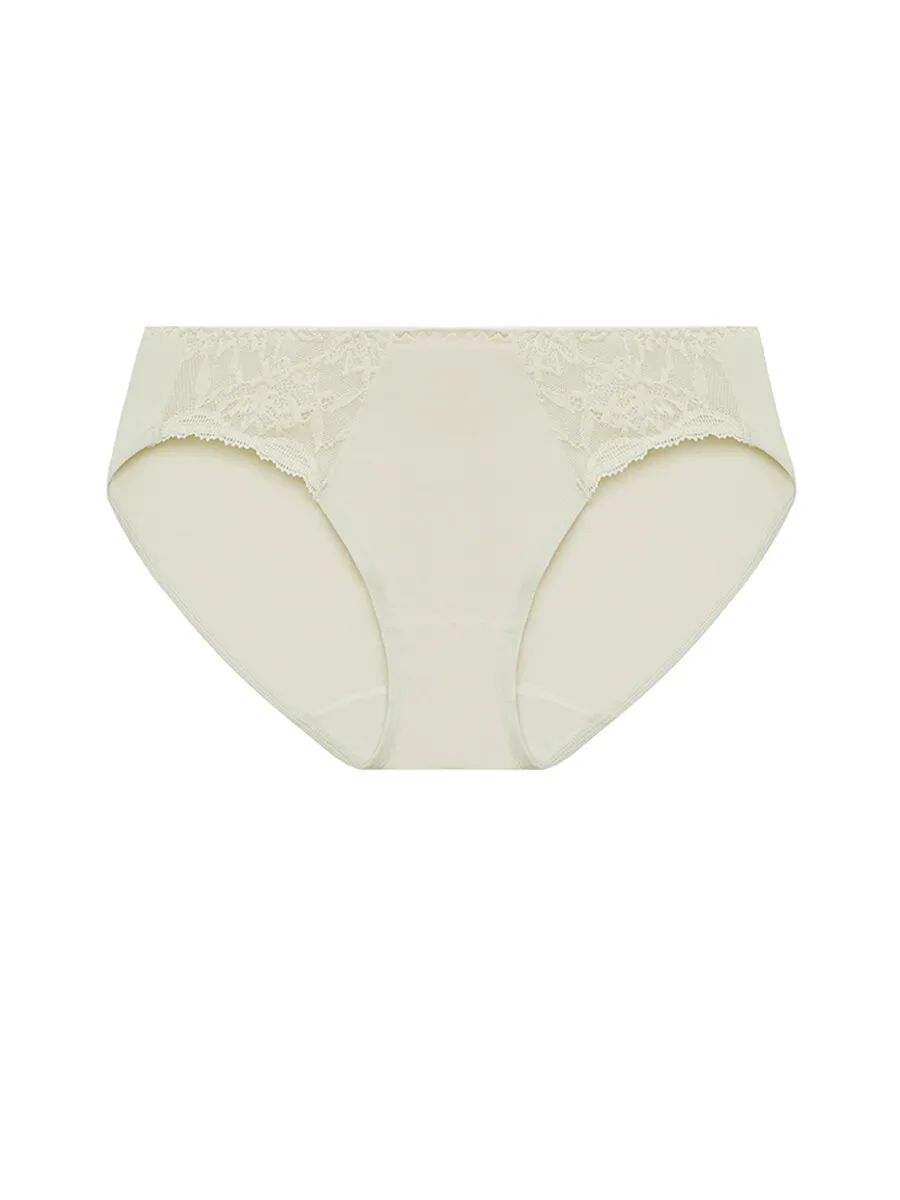 SABINA Modern V Woman Bikini Panty - Cream Size - L