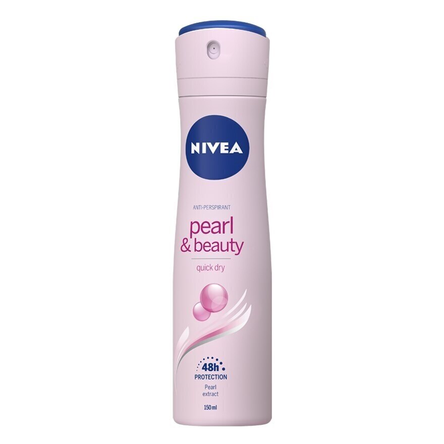 Nivea Deo Pearl  Beauty Spray 150 Ml. สเปรย์ ระงับกลิ่นกาย