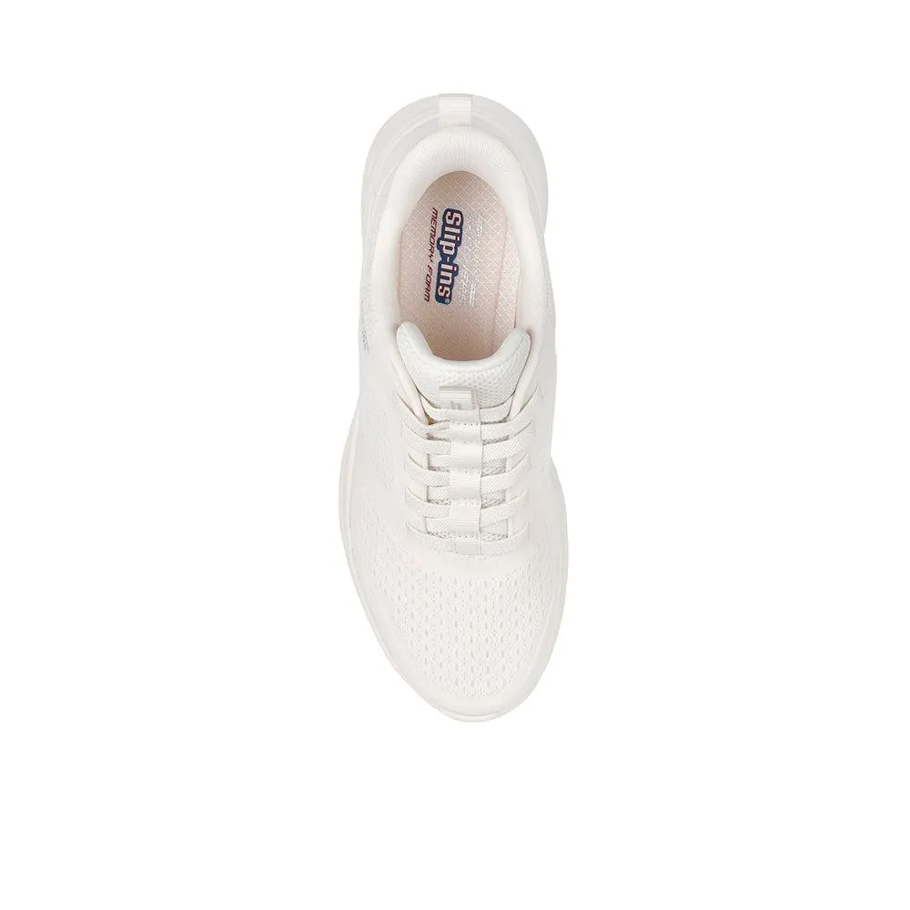 SKECHERS Women Casual Shoes Slip-ins®: BOBS Sport™ Arc Waves 2.0 - Now On Cream - SK108SH691ELTH