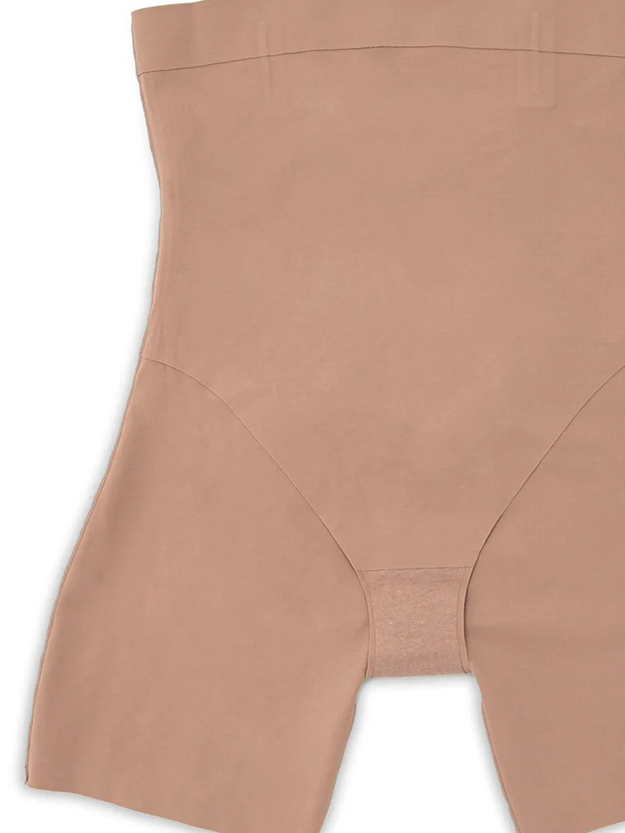 SABINA Seamless Shapewear High Waisted Shorts - Tan