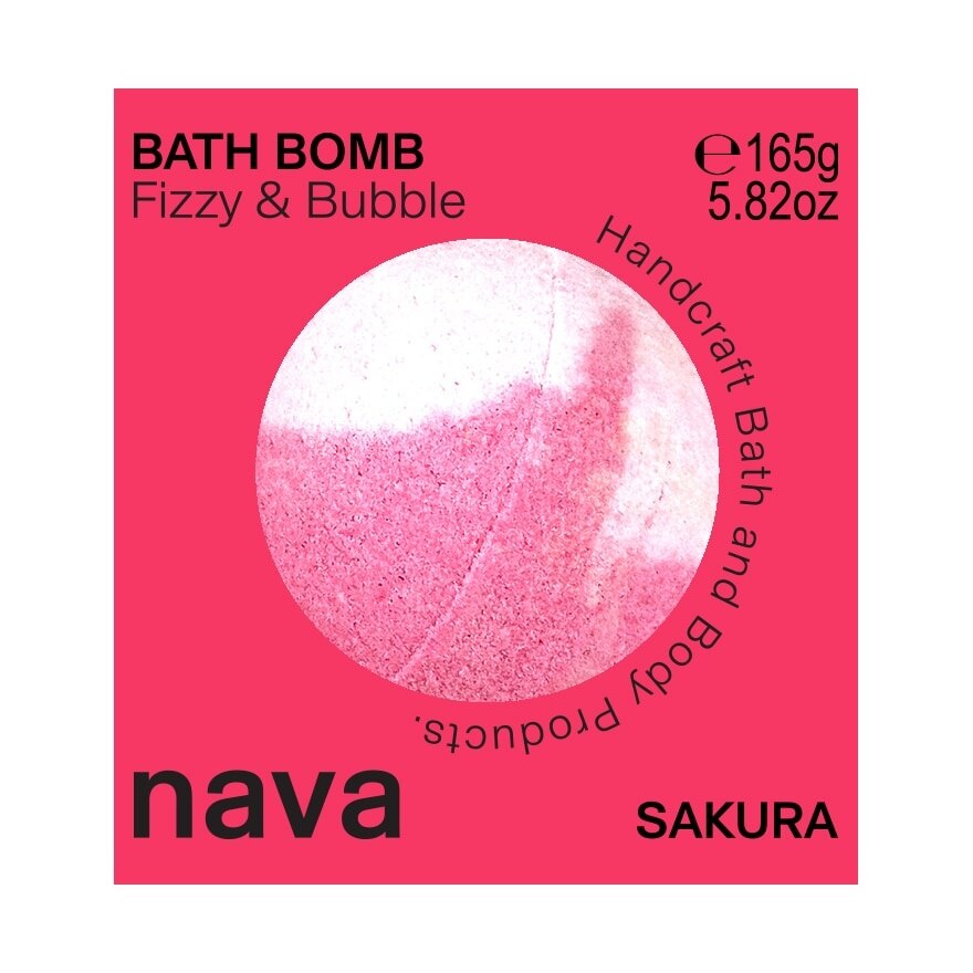 Nava Bubble Bath Bomb Sakura 165 G.