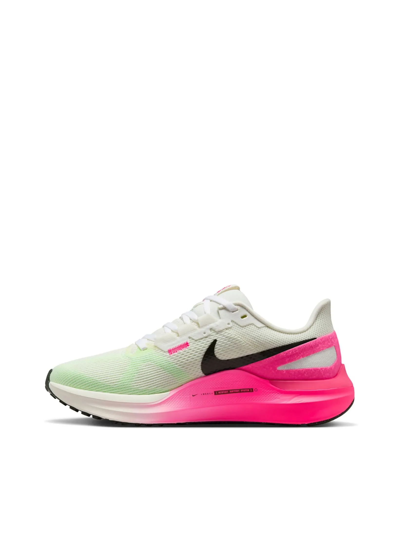 NIKE Women Running Shoes Structure 25 IB7452-100 Sail/Sequoia-Hyper Pink-Bright Crimson