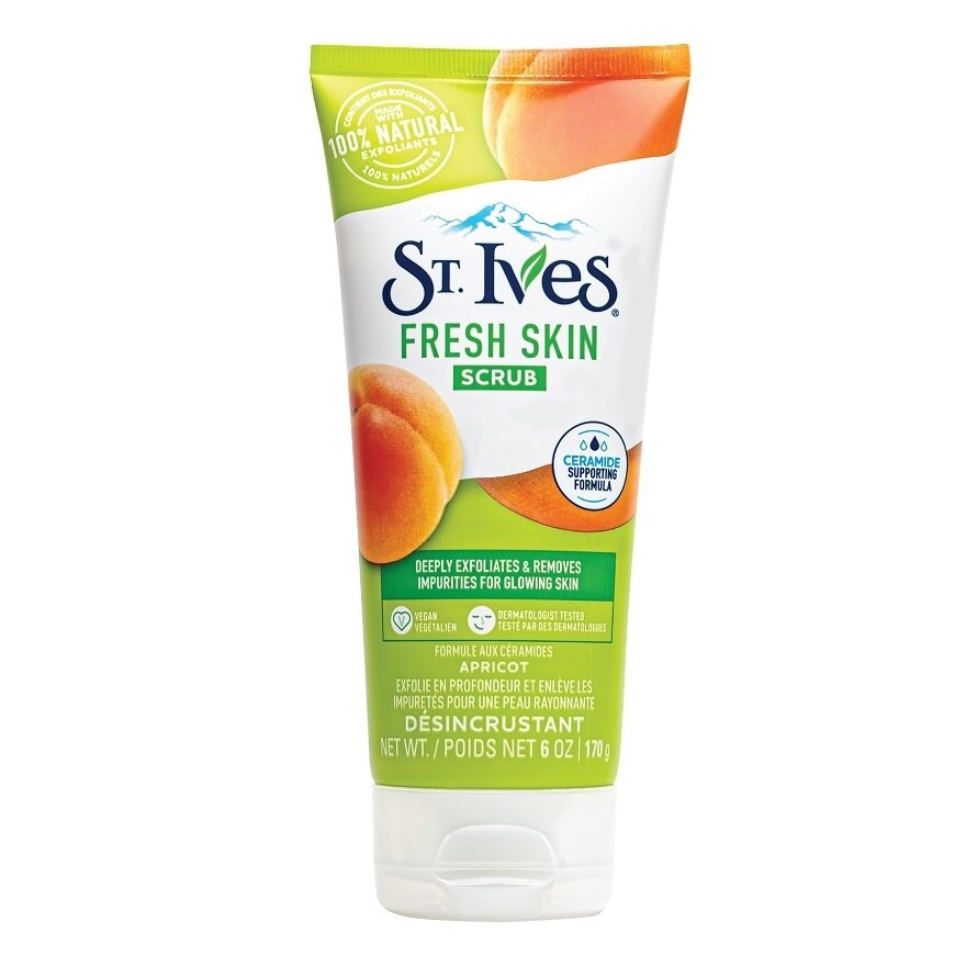 St.Ives Scrub Fresh Skin Apricot 170 G.<BR>