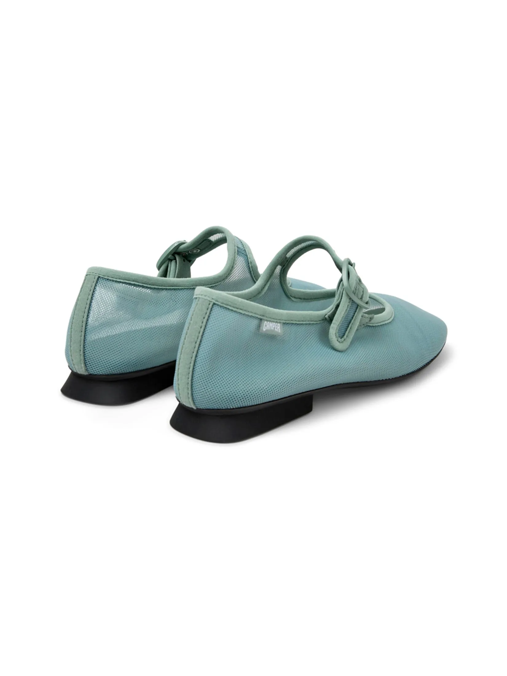 CAMPER Women Ballerina Shoes Casi Myra Green