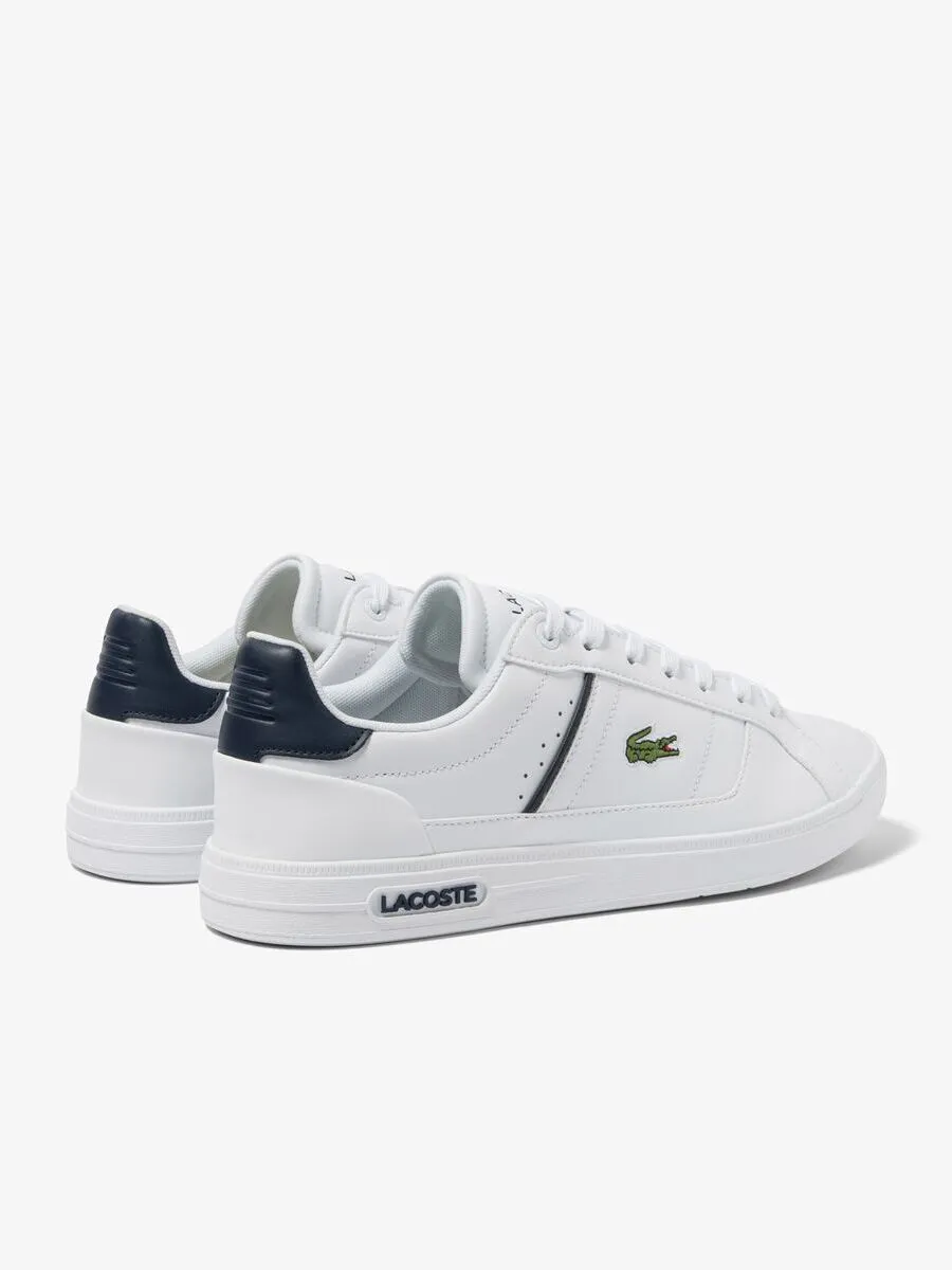 LACOSTE White Men’s Lacoste Europa Pro Leather Trainers