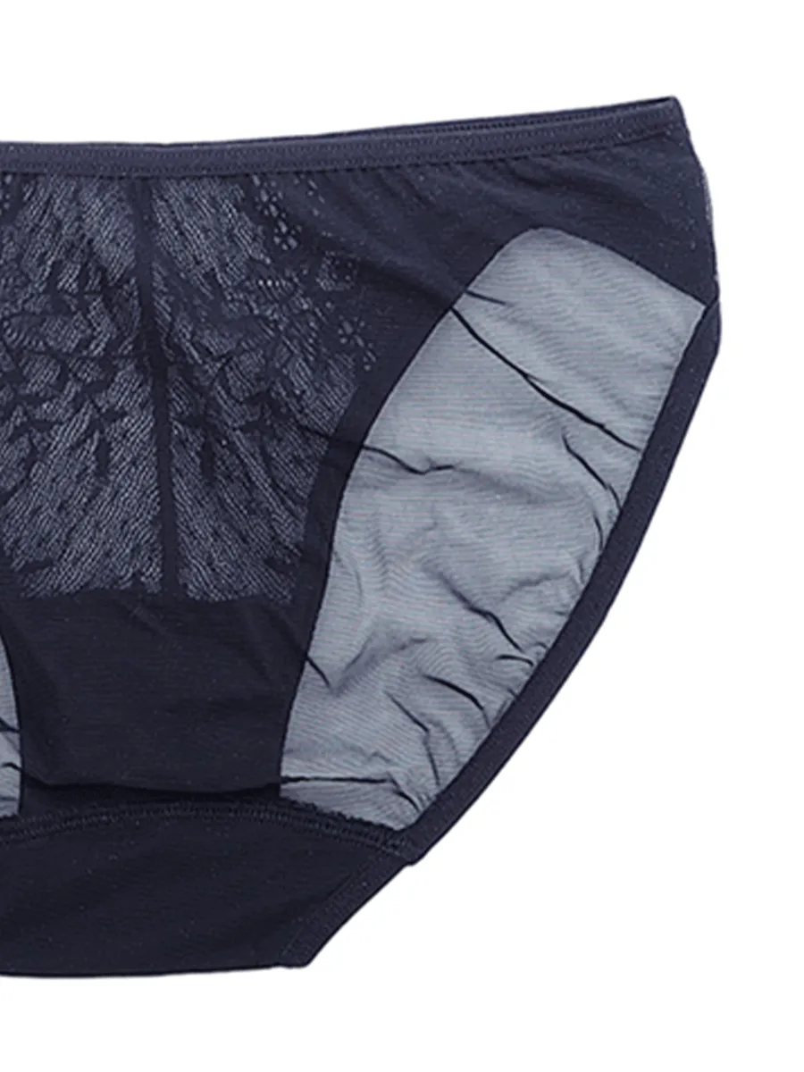 ELLE LINGERIE UNDERWEAR BIKINI LOWRISE LU2758BL BLACK