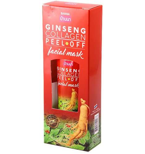 Маска-пленка с коллагеном и женьшенем Banna 120 мл