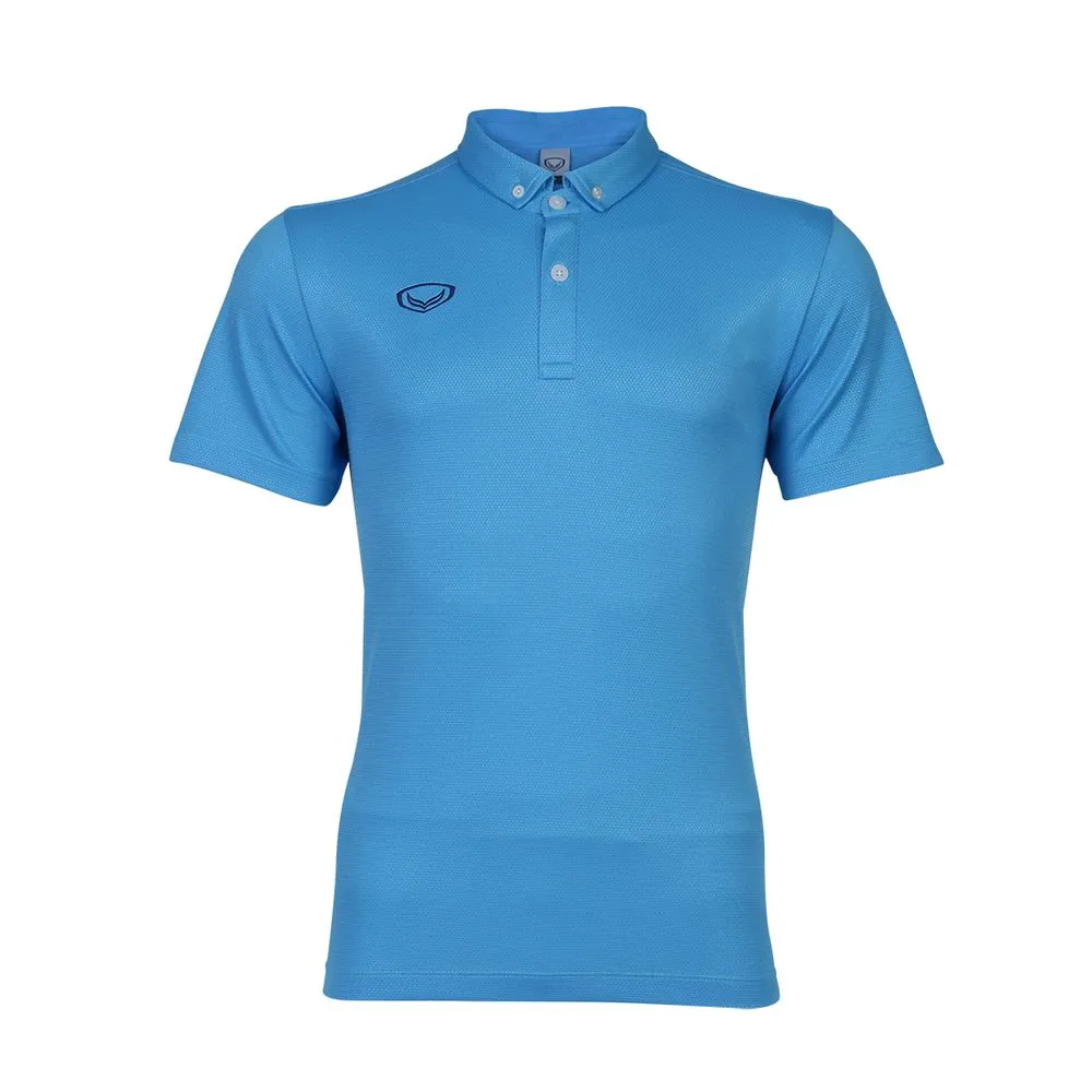 GRAND SPORT Light blue Men's polo shirt (012261)